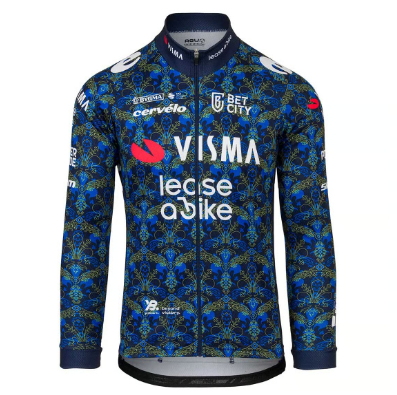 Veste + Cuissard Long Hiver Visma Lease a Bike