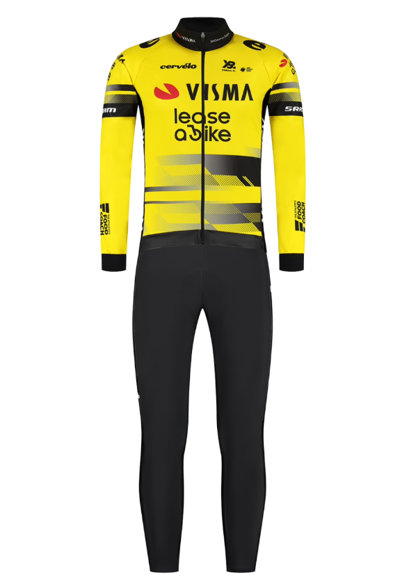 Veste + Cuissard Long Hiver Visma Lease a Bike